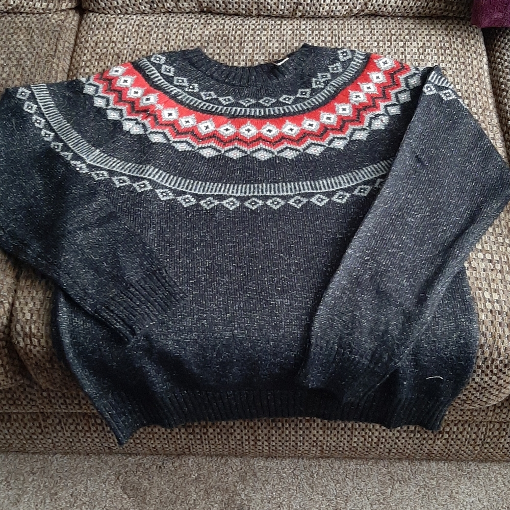 Ladies weatherproof fairisle sweater